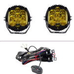 tank 300 nudge bar spotlights (yellow/white light)