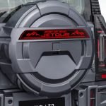 Jetour T2 3rd Gen Full-Wrap Spare Tire Cover + Decals