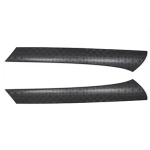 Jetour T2 Front A-Pillar Anti-Scratch Plates matt black color  (2 Pieces Set)