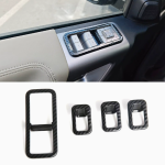 ICAR V23 window switch panel trims - 4-piece set, carbon fiber pattern