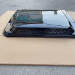 Jetour T2 Brabus-Style Gen 3 Hood Cover glossy black color