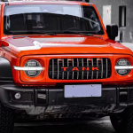 tank 300 GT grille with amber marker lights (orange/black/grey/white color)