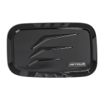 Jetour T2 Star-Design Fuel Tank Cap matt black color/glossy black color