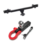 Jetour T2 8mm Thick Manganese Steel Tow Bar Kit with Red Tow Arm with Lock