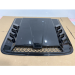 Jetour T2 Honeycomb Style Hood Cover glossy black/matt black color