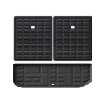 Jetour T2 Trunk Mat + Backrest Mat【7-Seater】- 3 Pcs