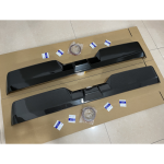 Jetour T2 Rear Spoiler Type A gloss black color/carbon fiber texture