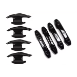 Jetour T2 Exterior Door Handles + Door Bowls glossy black color/matt black color/carbon fiber texture (8 pc-set)