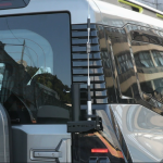 Jetour T2 Stainless Steel Flagpole Base+Antenna